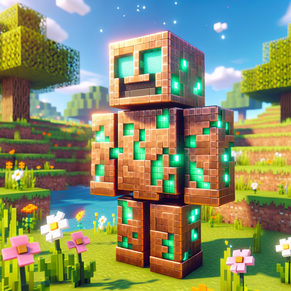 Minecraft’s Latest Update Introduces Long-Awaited Copper Golem and New Copper Tools